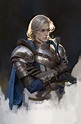 ArtStation - knight, HE XIAOSONG | Character portraits, Fantasy ...