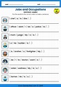 Jobs and Occupations Vocabulary Worksheet | ESL Worksheets For ...