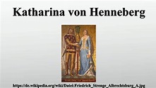 Katharina von Henneberg - YouTube