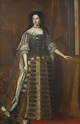 WORKSHOP OF GEODFREY KNELLER ; PORTRAIT OF MARIA DE MODENA, WIFE OF ...