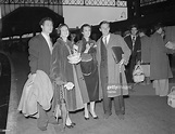 On the left, actor Robert Shaw with his wife Jennifer Bourke and Tom ...