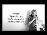 Cara Delevingne-I Feel Everything (Lyrics) - YouTube