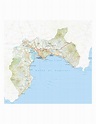 Mappa della provincia di Cagliari pdf scala 1:200.000