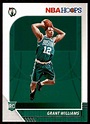 2019-20 Panini NBA Hoops RC Rookie Grant Williams Boston Celtics #218 ...