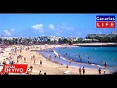 📹🔴 LIVE WEBCAM from Costa Teguise Lanzarote - YouTube