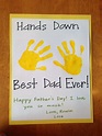 Homemade Father's Day Card | Homemade fathers day card, Diy father's ...