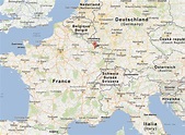 Metz Carte et Image Satellite