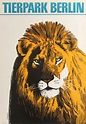 Lot 2700 - Travel Poster Berlin Tierpark Zoo Lion (With images ...
