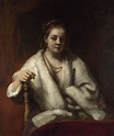 Rembrandt | Portrait of Hendrickje Stoffels | NG6432 | National Gallery ...