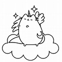 ️Unicorn Pusheen Coloring Pages Free Download| Gmbar.co