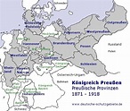 Königreich Preußen (Provinzen)Bundesstaaten, Städte und Kolonien des ...