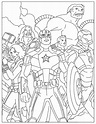 Dibujos de Los Vengadores 12 para Colorear para Colorear, Pintar e ...