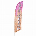Ice Cream Feather Flag Set | Tex Visions