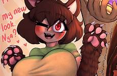 rule34 chara frisk undertale catgirl darky breasts edit respond deletion winking viewer