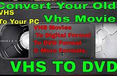 vhs dvd digital tapes convert format