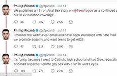 teen vogue anal sex boycott responded sexual deviants stating minors exactly prey away getting why who