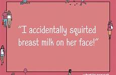 milk breast squirt parenting fails hilarious couldn accidentally squirted giggle feeding morning early during face help baby but