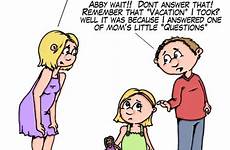 daughter cartoons mom dad mother comic comics humor september prettier fun episode relationships sized
