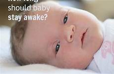 baby stay awake long should sleep time wake length