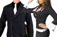 couples costume sexy pinstripe gangster perfect suit mob men goodfellas