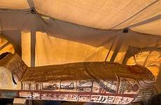 saqqara pyramid coffins unearth archaeologists