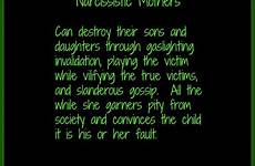 toxic mother narcissistic