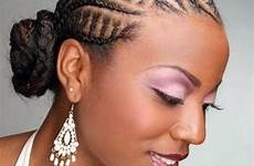 hairstyles braided updo style braids bun hair cornrow women african low hairstyle american short long wedding choose board