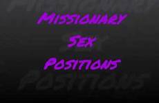 sex positions missionary