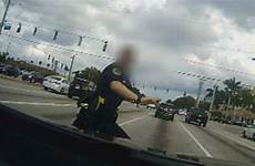 police officer florida hit car chasing while struck suspect dashcam suv shoplifter foxnews