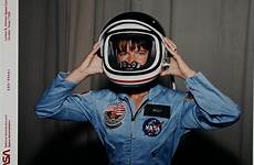 sally ride space helmet shuttle women early tumblr happy her first astronaut launch challenger she