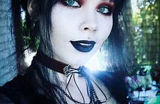 gothic women fashion older beauty makeup goth style dark punk girls emo type choose board instagram men