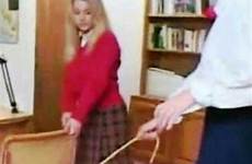 school strict cane teacher discipline girls headmistress girl over women bending office harsh after lesson punishment schoolgirl bad lines female