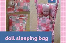 sleeping bag doll tutorial she