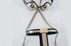 chastity fetish restraints 4pcs adult