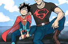 superboy superman batman sons superboys lois miyuli intensifies