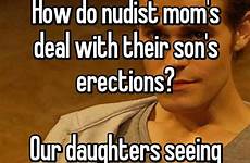 daughters erection moms erections seeing