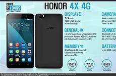 huawei honor 4x 4g facts quick size infographics