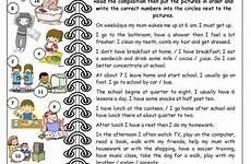 routines elementary anglais examples cm1 comprehension tagesablauf islcollective journal blogtnt