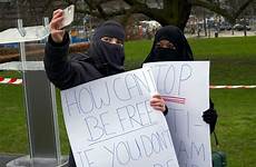 niqab reflect banning demonstration established selfie