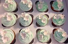 wedding mint green cupcakes