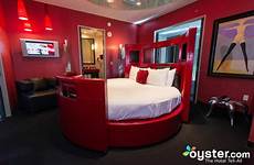 vegas las hotels rooms suite palms resort hotel erotic casino room nine oyster naughtiness romantic getaway bed encourage red hot