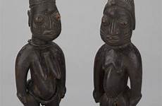 yoruba ibeji ere twin figures pair noma orleans museum unidentified peoples