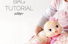 doll sleeping bag tutorial pattern easy sewing sew