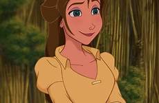 jane disney tarzan porter character cartoon princess wallpaper hair brown girl her female color fanpop do 1999 eyes eye sexy