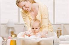 bath baby mother girl give preview