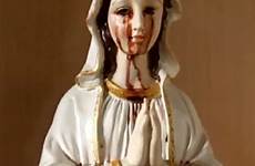 mary crying statue virgin blood mother tears blessed shedding holy god jesus apparitions choose board maria visit ghaziabad india st
