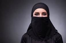muslim veil woman hijab islamic burka burqa women girl background styles meaning presenting something happy types religion many