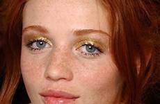 ruivas maquiagem inspirar eyeshadow freckles clover