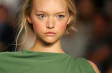 flat chested most runway gemma ward fashion