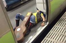 falling asleep drunk places public people japanese izismile